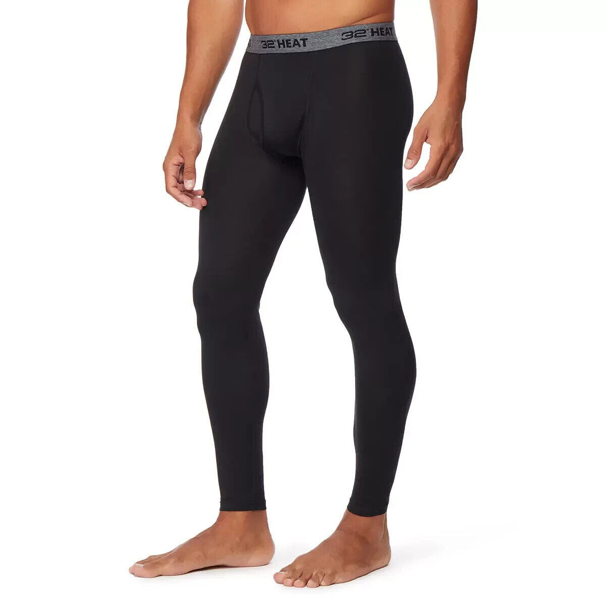 32 Degrees Heat PACK 2 Base Layer Thermal Pant Black - Mens L