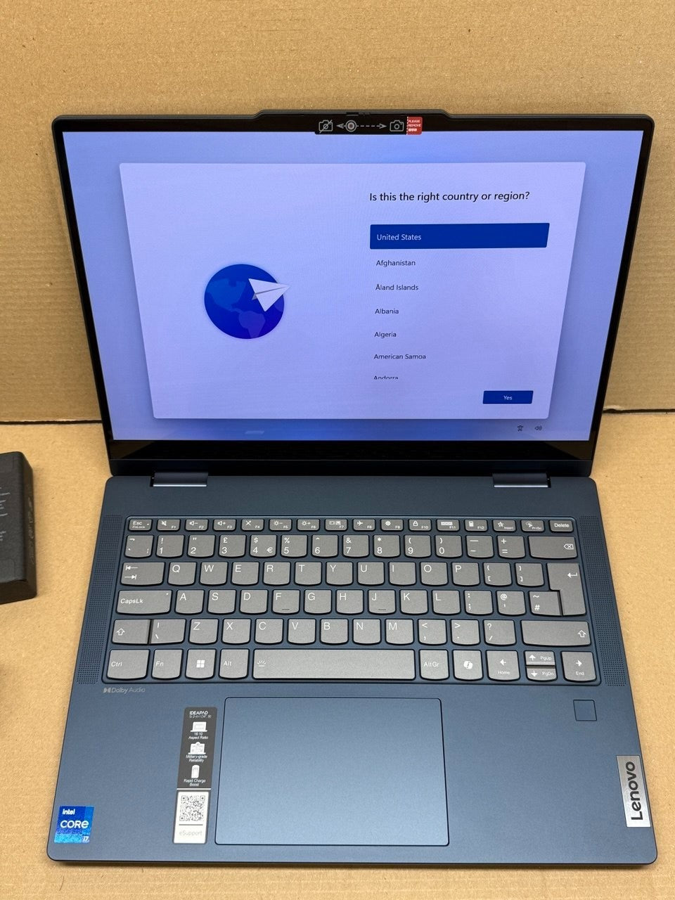 LENOVO IdeaPad 5 laptop 2 in 1 Intel i7 14IRH9 OLED Cosmic Blue