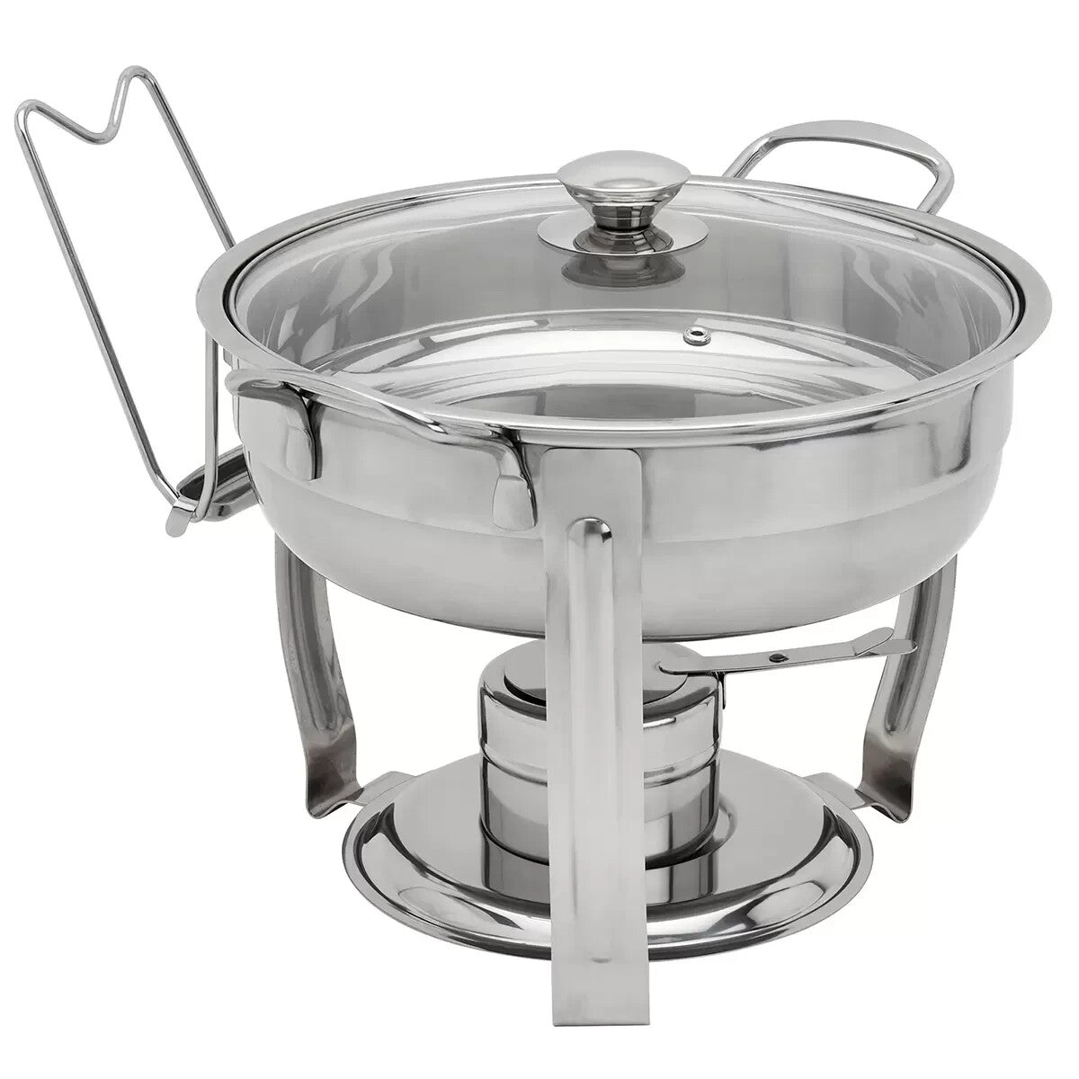 NEW Denmark Round Stainless Steel Chafing Dish 3.7L