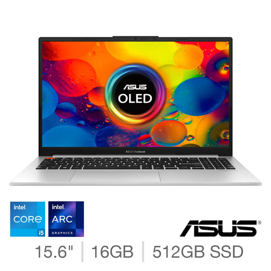 ASUS Vivobook S, Intel Core i5, 16GB RAM, 512GB SSD, Intel Arc A350M, 15.6 Inch