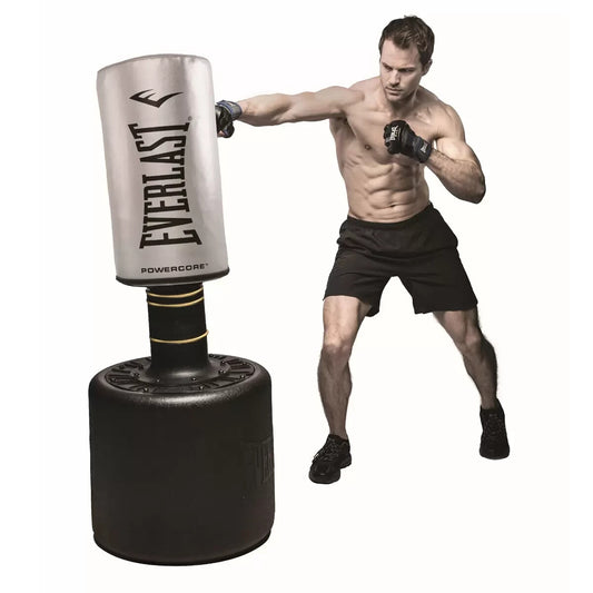 Everlast Powercore Free Standing Punch Bag Kit - New, box open
