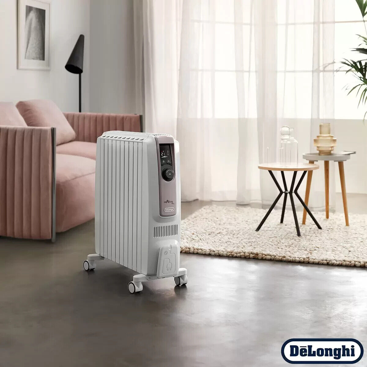 De'Longhi Dragon 4 Oil Filled Radiator, TRDSX41025E.WB 2.5kW **