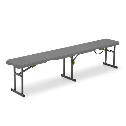 Core 6ft Folding Bench in Grey