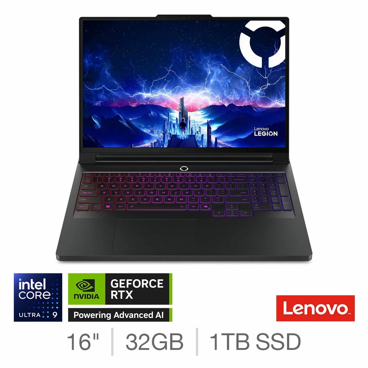 Lenovo Legion Pro 7, Ultra 9, 32GB RAM, 1TB SSD, RTX5080 Gaming Laptop OLED NEW
