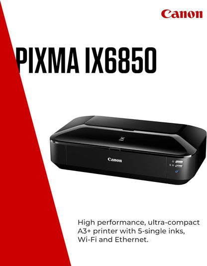 Canon PIXMA iX6850 colour A3 printer wireless - Used **