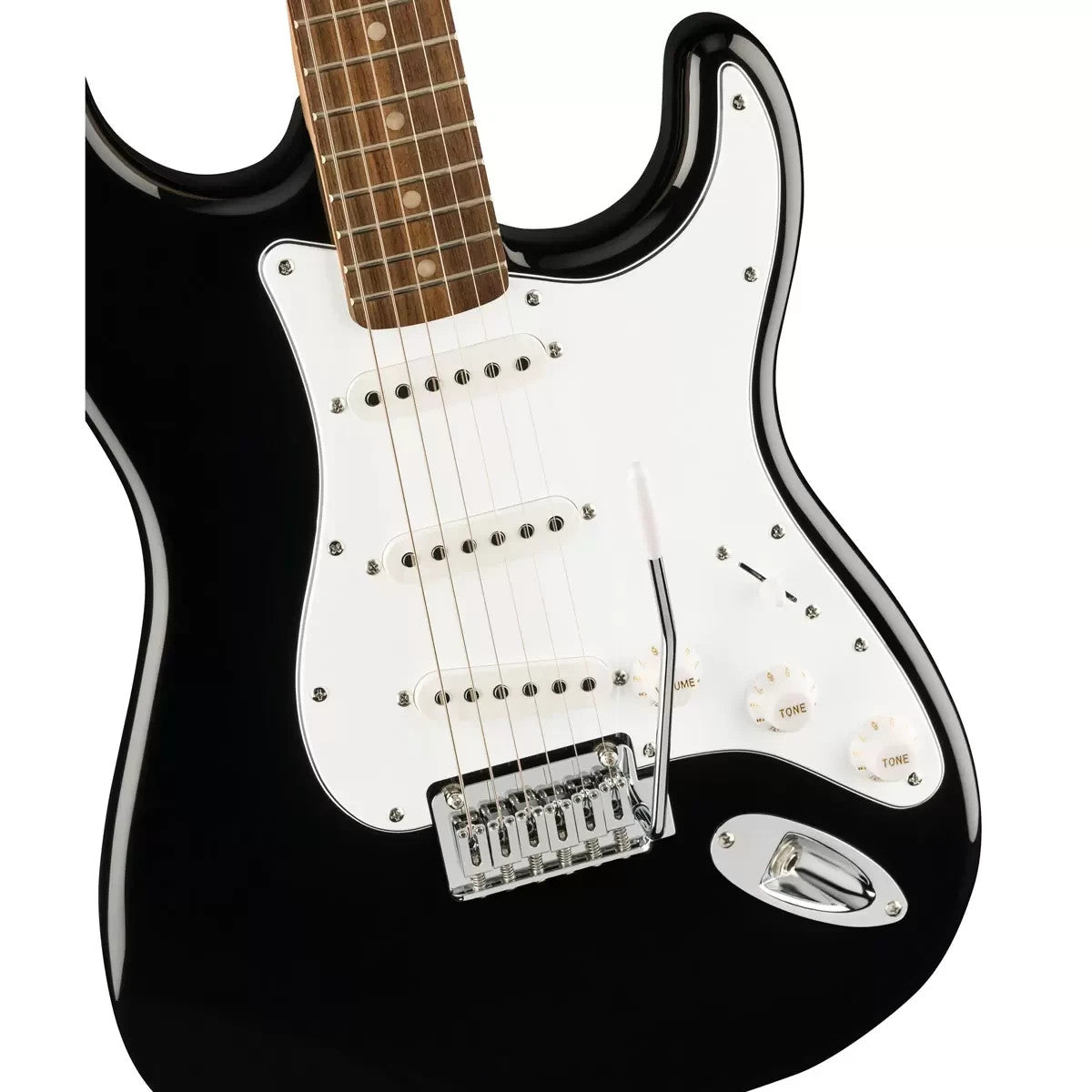Squire Stratocaster Mustang by Fender Electric Guitar Affinity Series Pack Black