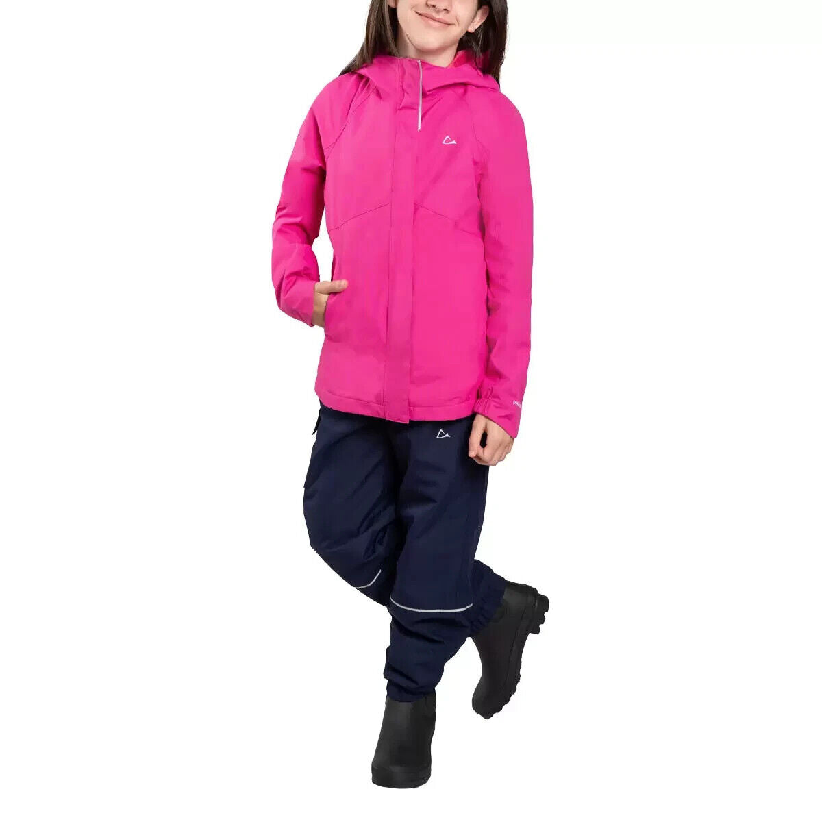 Paradox Kids 2 Piece Rain Suit in Pink, Size 5-6 Waterproof coat trousers