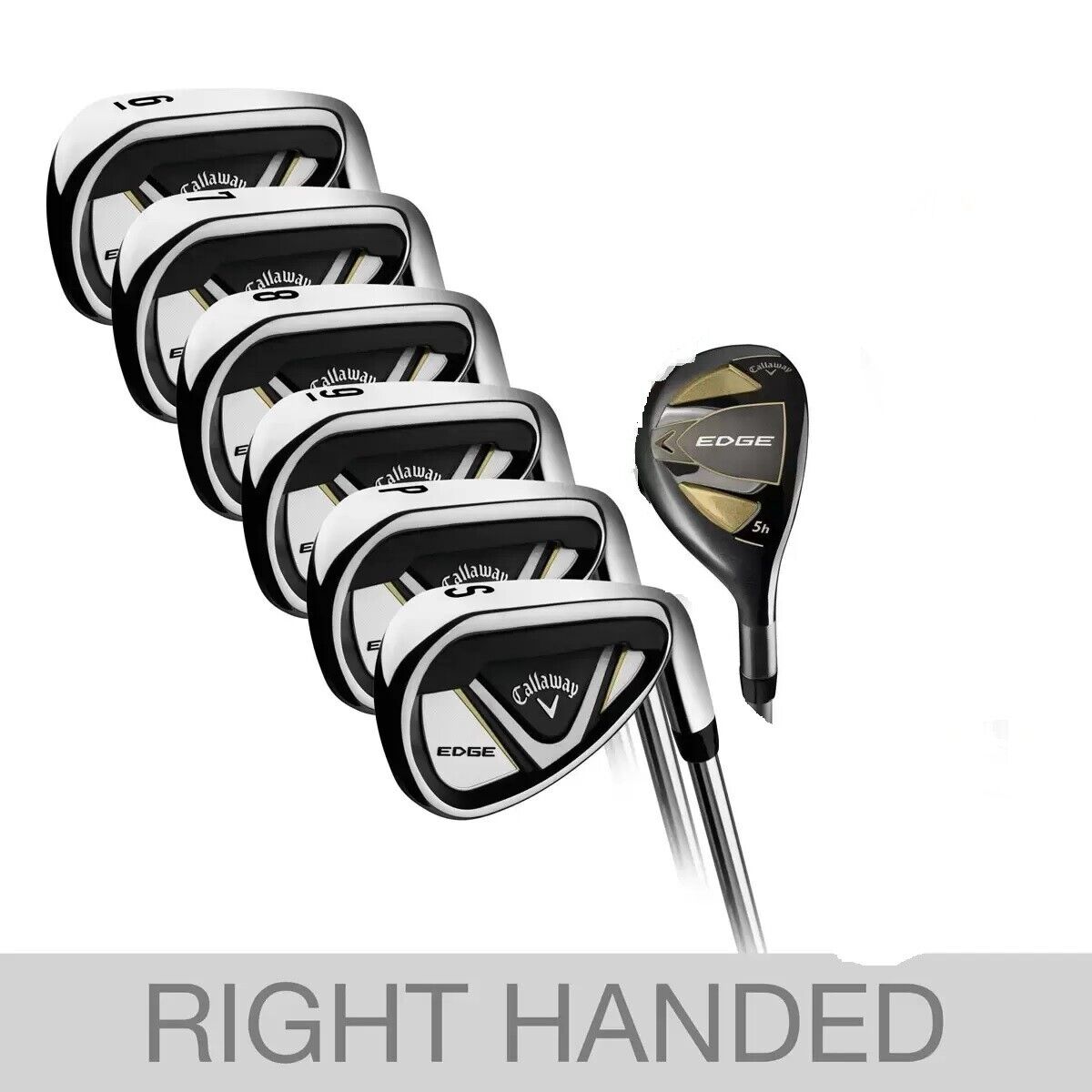 Callaway Edge mixed condition 7 Piece Steel Golf Set - Right Handed (set 4)