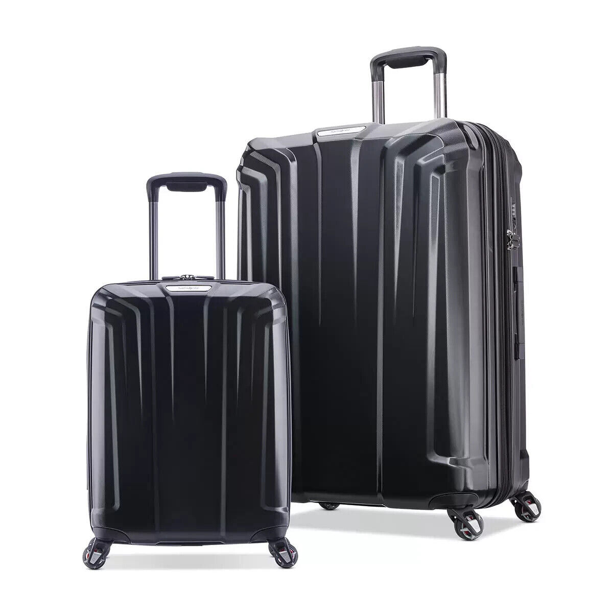 Samsonite Endure 2 Piece Hardside Luggage Set in Black Free Delivery