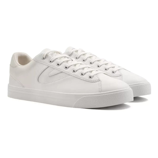 Tretorn Women's Trainer in White, Size 6 Tennis Vegan PU leather