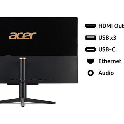 ACER Aspire C24-1800 23.8" All-in-One PC - Intel® Core™ i5, 512 GB SSD, Black