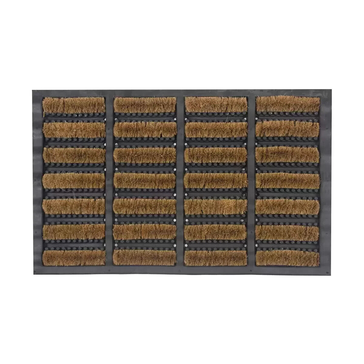 JVL Nimbus Scraper Door Mat, 40 x 60cm - 2 Pack