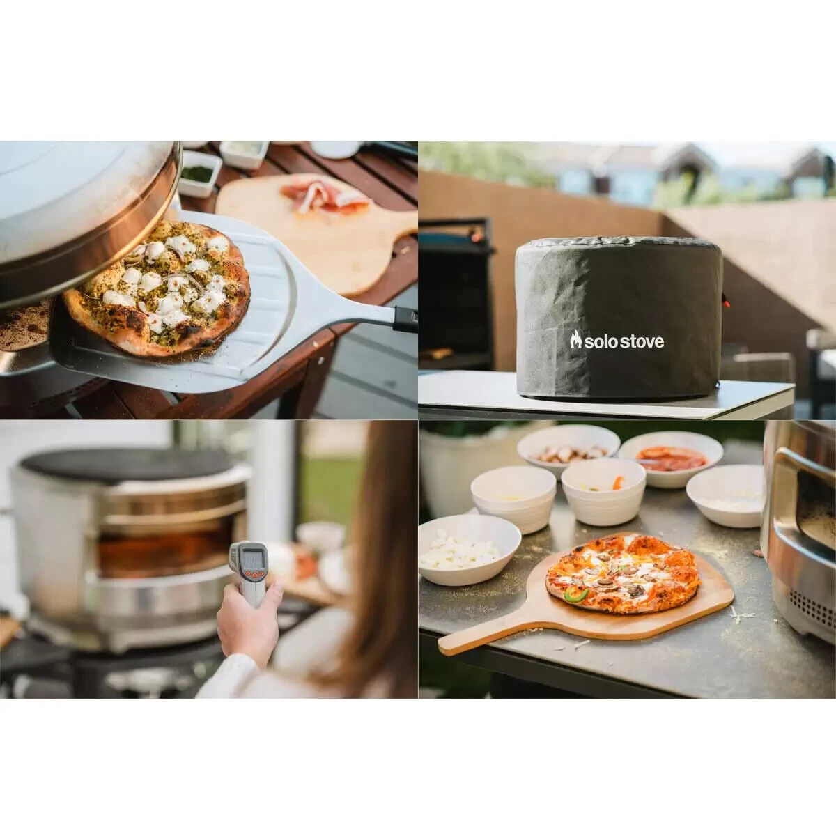 NEW Solo Stove Pi Wood-Burning Pizza Oven Bundle