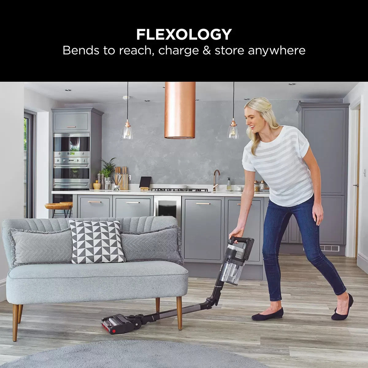 Shark Stratos Cordless Vacuum, Pet Pro IZ420UKT LED Smart Display