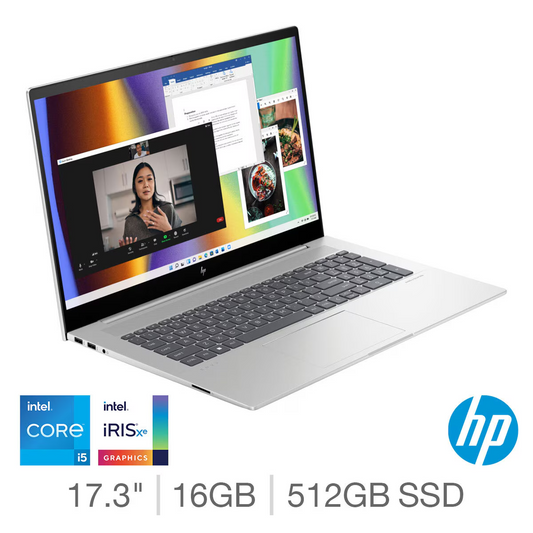 HP Envy, Intel Core i5, 16GB RAM, 512GB SSD, 17.3 Inch 17-cw0003na VAT Laptop