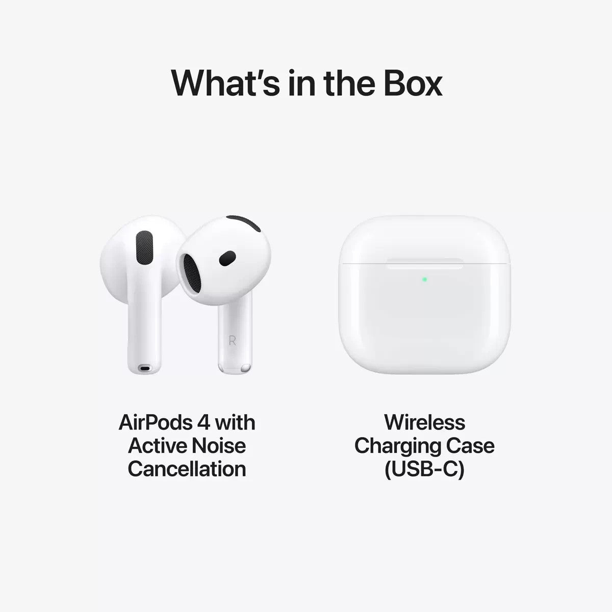 Apple AirPods 4th Generation with Active Noise Cancellation - MXP93ZM/A **