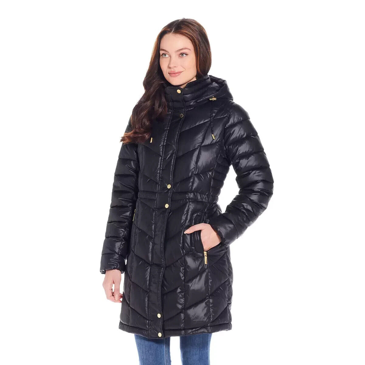 Weatherproof Lightweight Ladies Walker Coat in Black