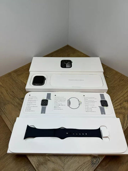 Apple Watch Series 9 GPS + Cellular, 41mm MRJ83QA/A Graphite Case Sport Band S/M