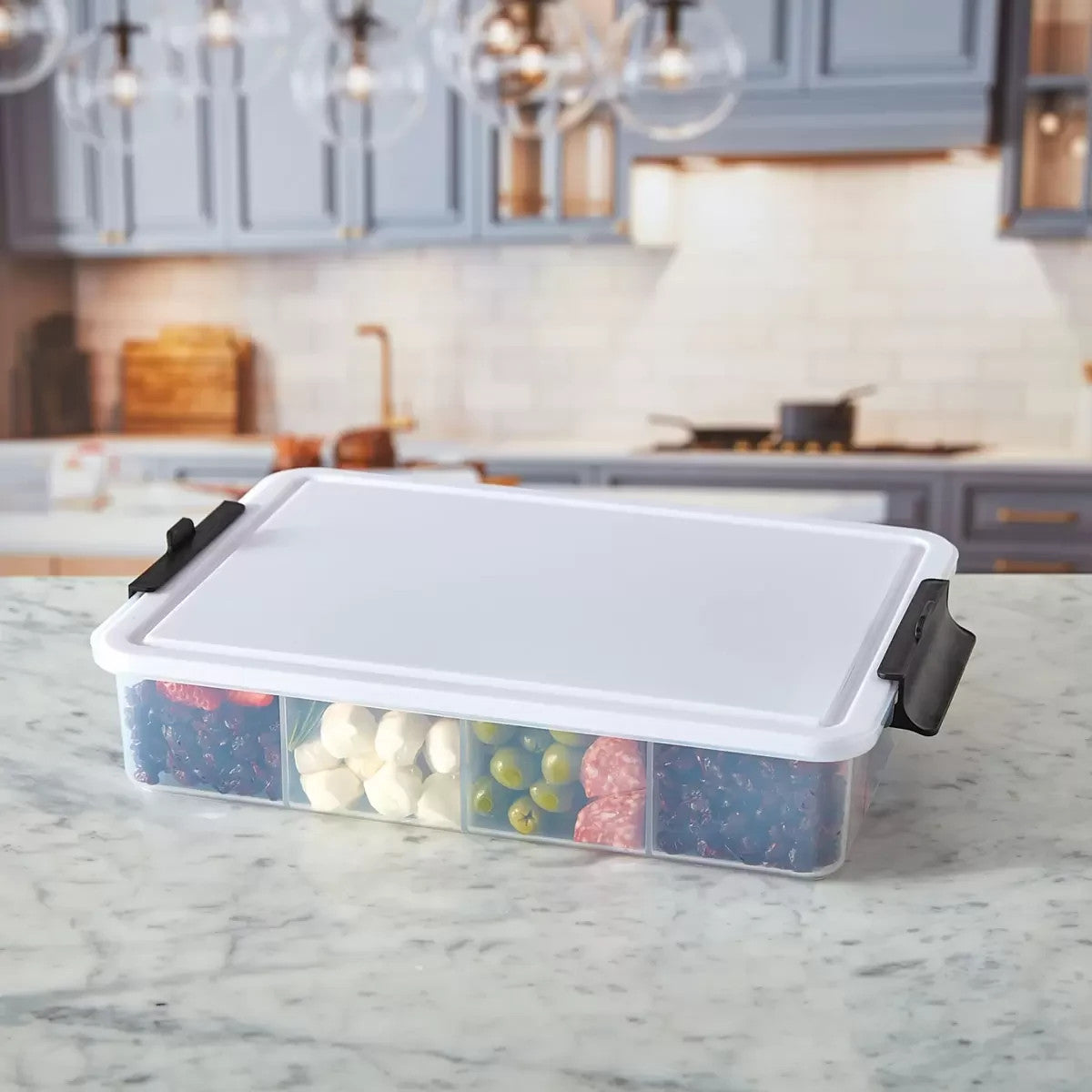 Sabatier Snacklebox with Cutting Board Lids 2 Pack