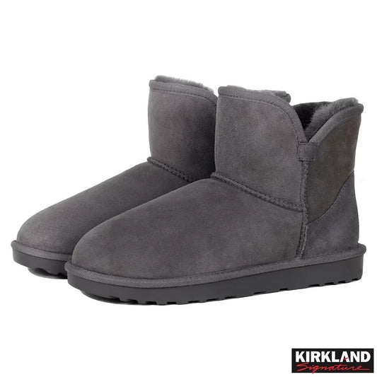 Kirkland Signature Ladies Shearling Boot in Grey UK 7