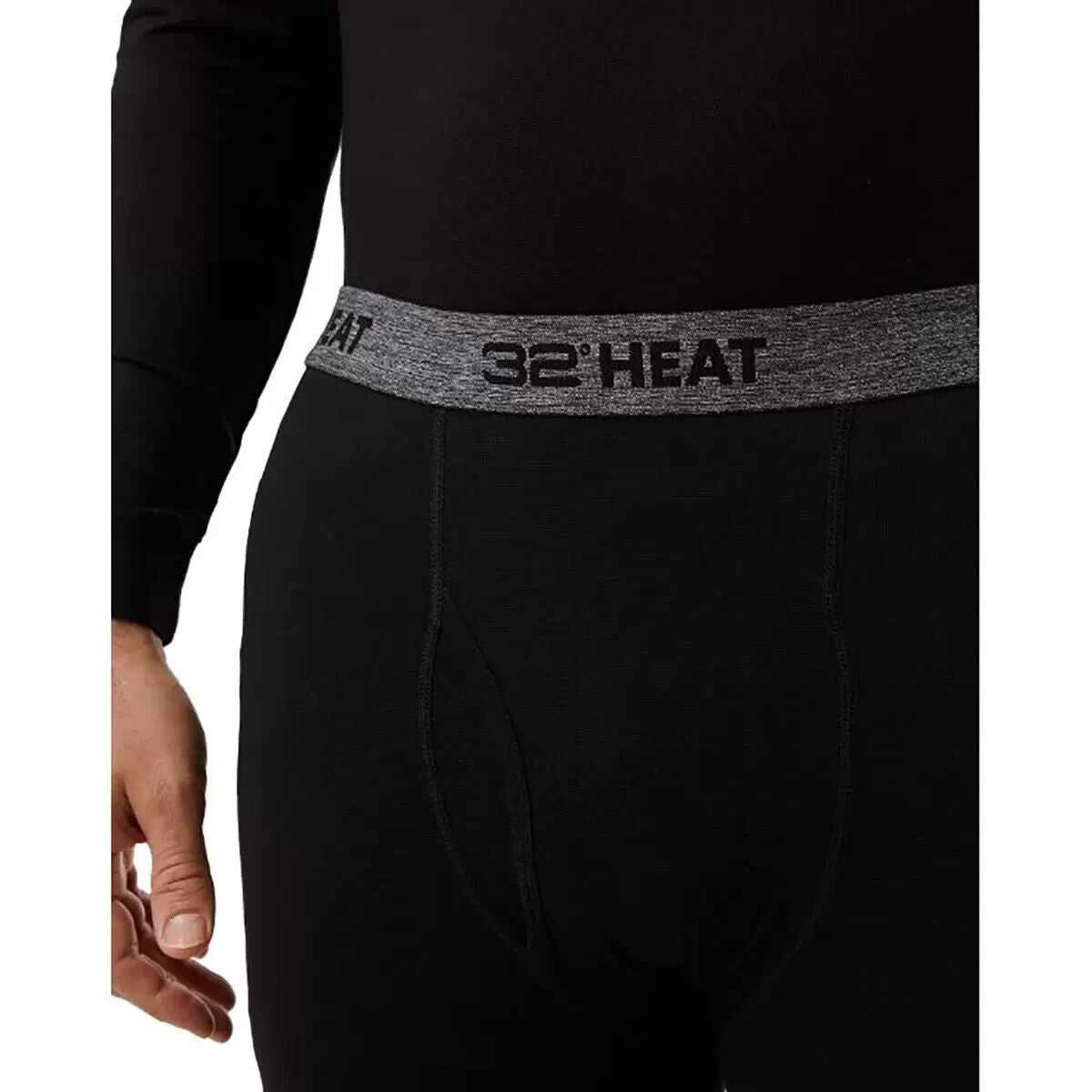 32 Degrees Heat PACK 2 Base Layer Thermal Pant Black - Mens L