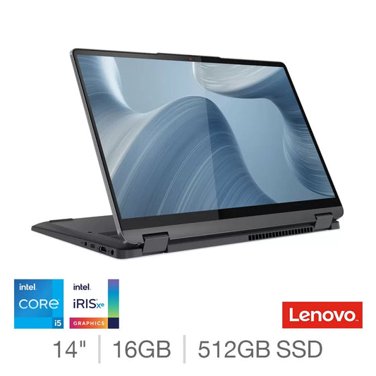 Lenovo IdeaPad Flex 5, Intel Core i5, 16GB RAM, 512GB SSD, 14 Inch Convertible