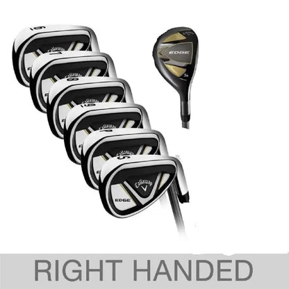 Callaway Edge 7 Piece mixed Graphite & Steel Golf Set - Right Handed (set 5)Used