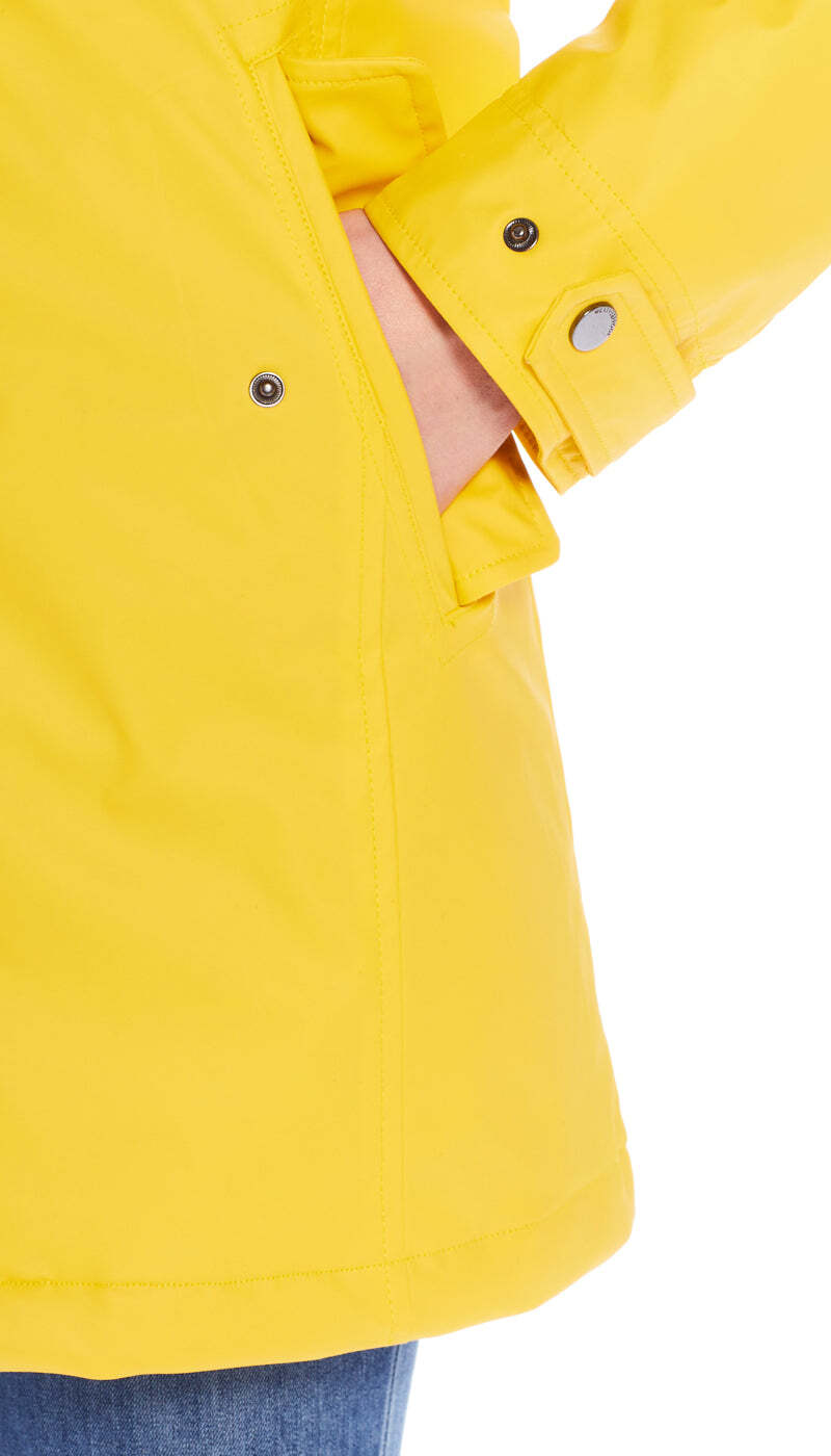 Weatherproof Ladies Slicker Jacket in Sunshine Yellow