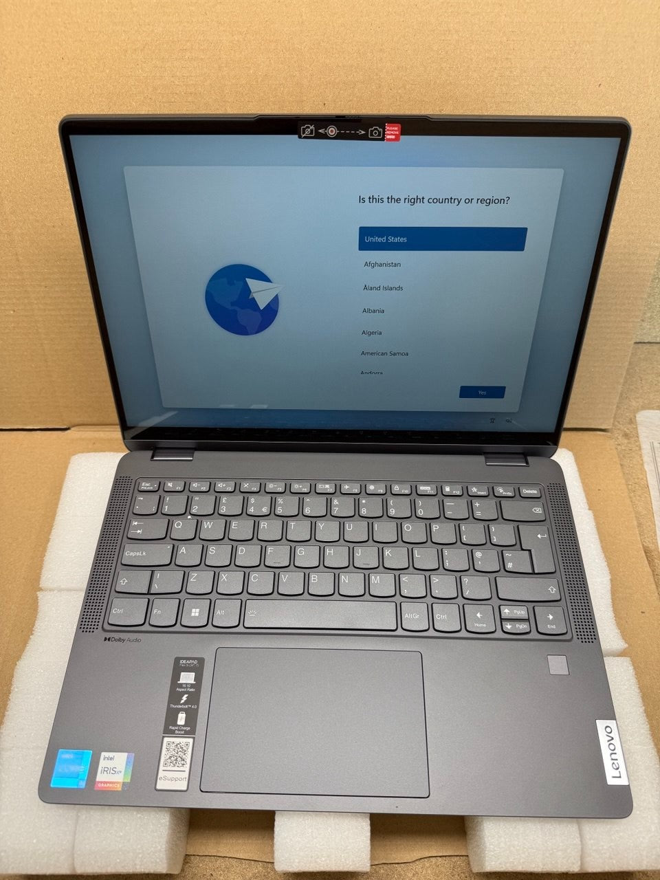 Lenovo IdeaPad Flex 5, Intel Core i5, 16GB RAM, 512GB SSD, 14 Inch Convertible