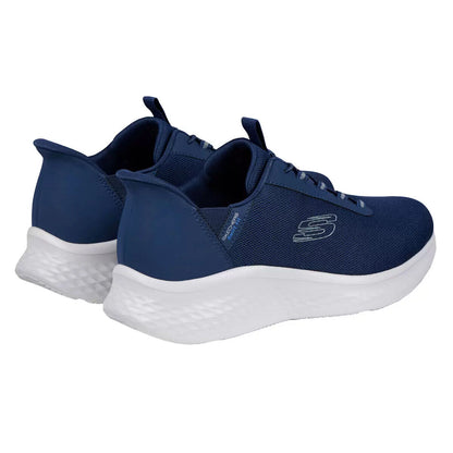 Skechers Men's Swift Fit Slip On Trainer in Navy