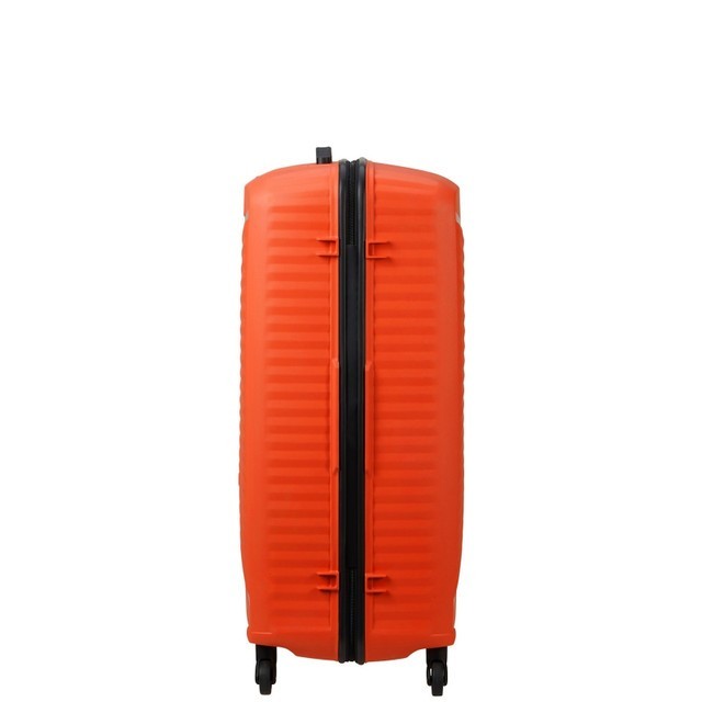 American Tourister Jet Driver 55cm Carry On Hardside Spinner Case Flame Orange