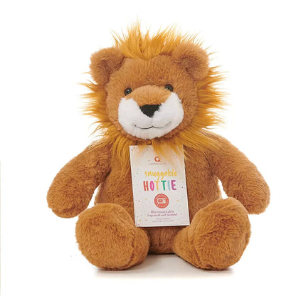 Aroma Home Microwaveable Snuggable Animal Hotties- Lion