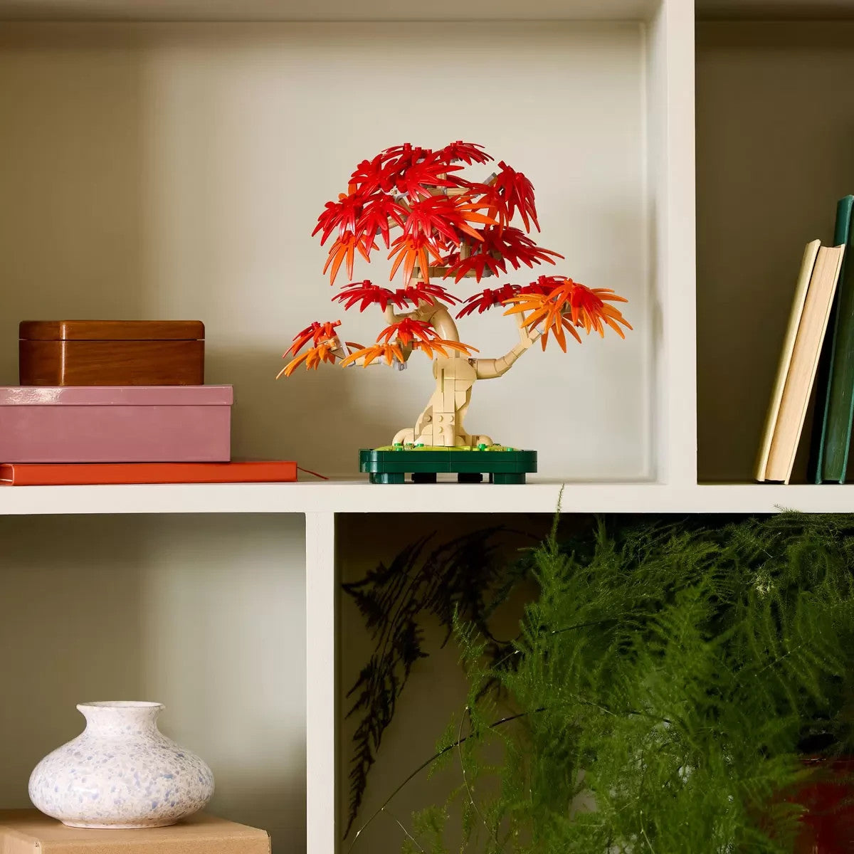 LEGO Botanicals Japanese Red Maple Bonsai Tree Model 10348