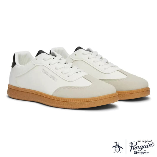 Penguin Salsa Mens Trainer in White, Size 10