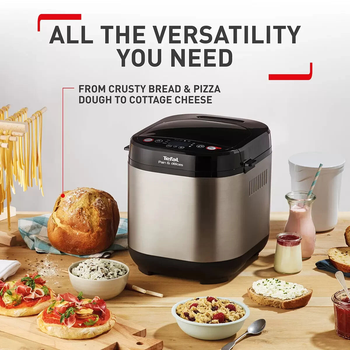 Tefal Pain et Delices Breadmaker PF240E40- New, Box Opened