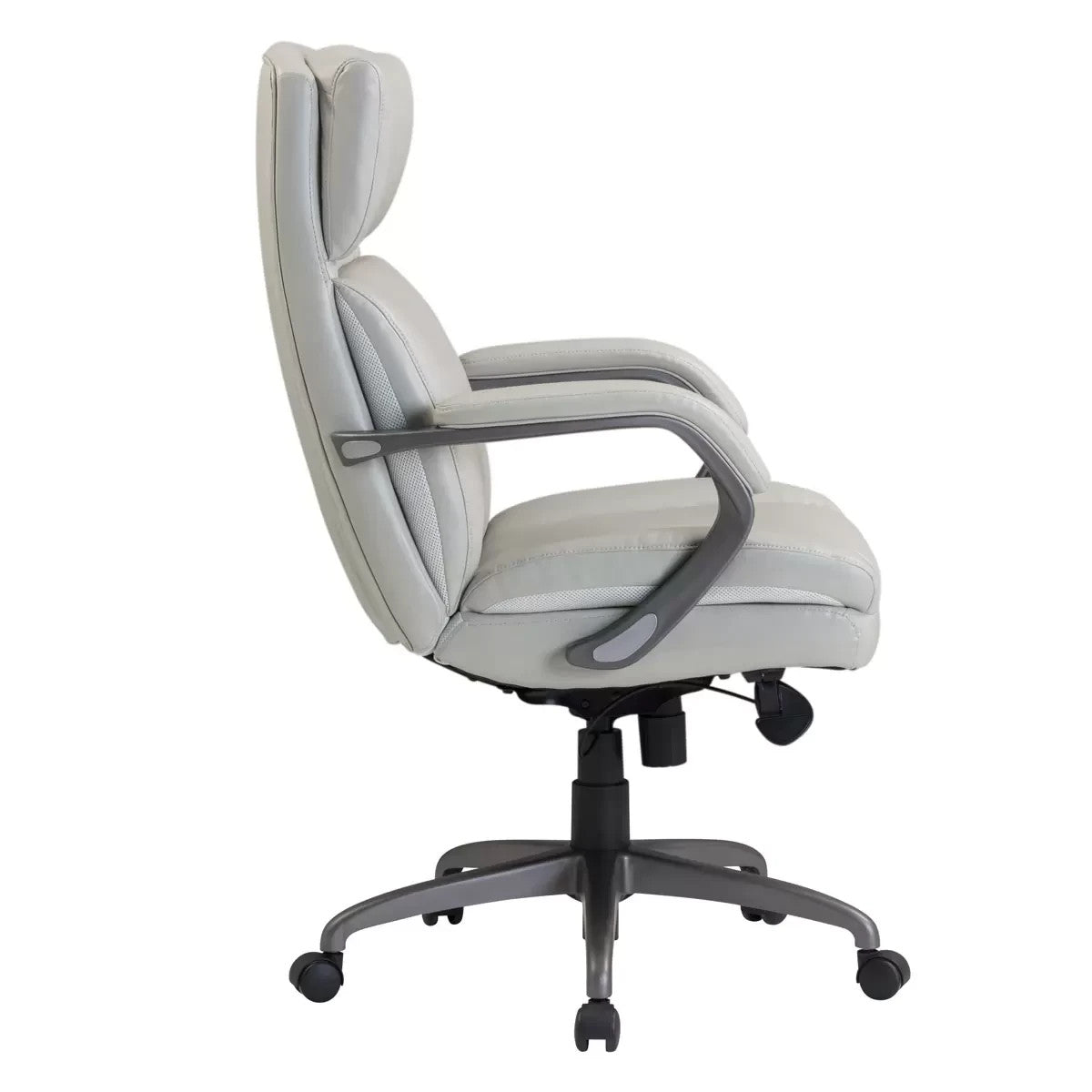 Brisa Executive Office Leather Chair Beige Premium Quality Memory Foam Seat VAT