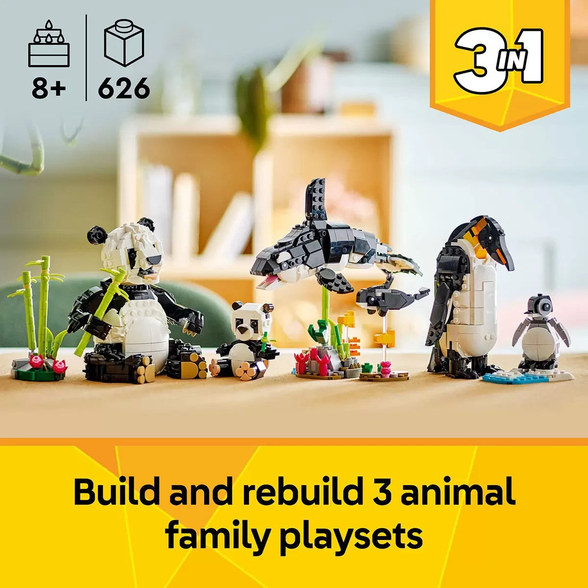 LEGO CREATOR: Wild Animals: Panda Family (31165)