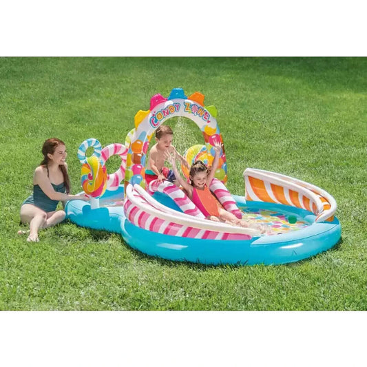 Intex Candy Zone Inflatable Playcentre (3+ Years) Kids Splash Pool