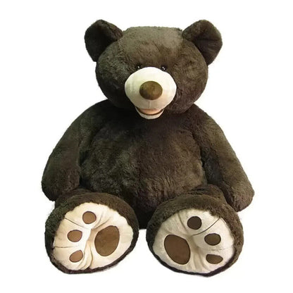 Hugfun Oversized Plush Sitting Bear in Espresso Brown (3+ Years) Super Soft Huge