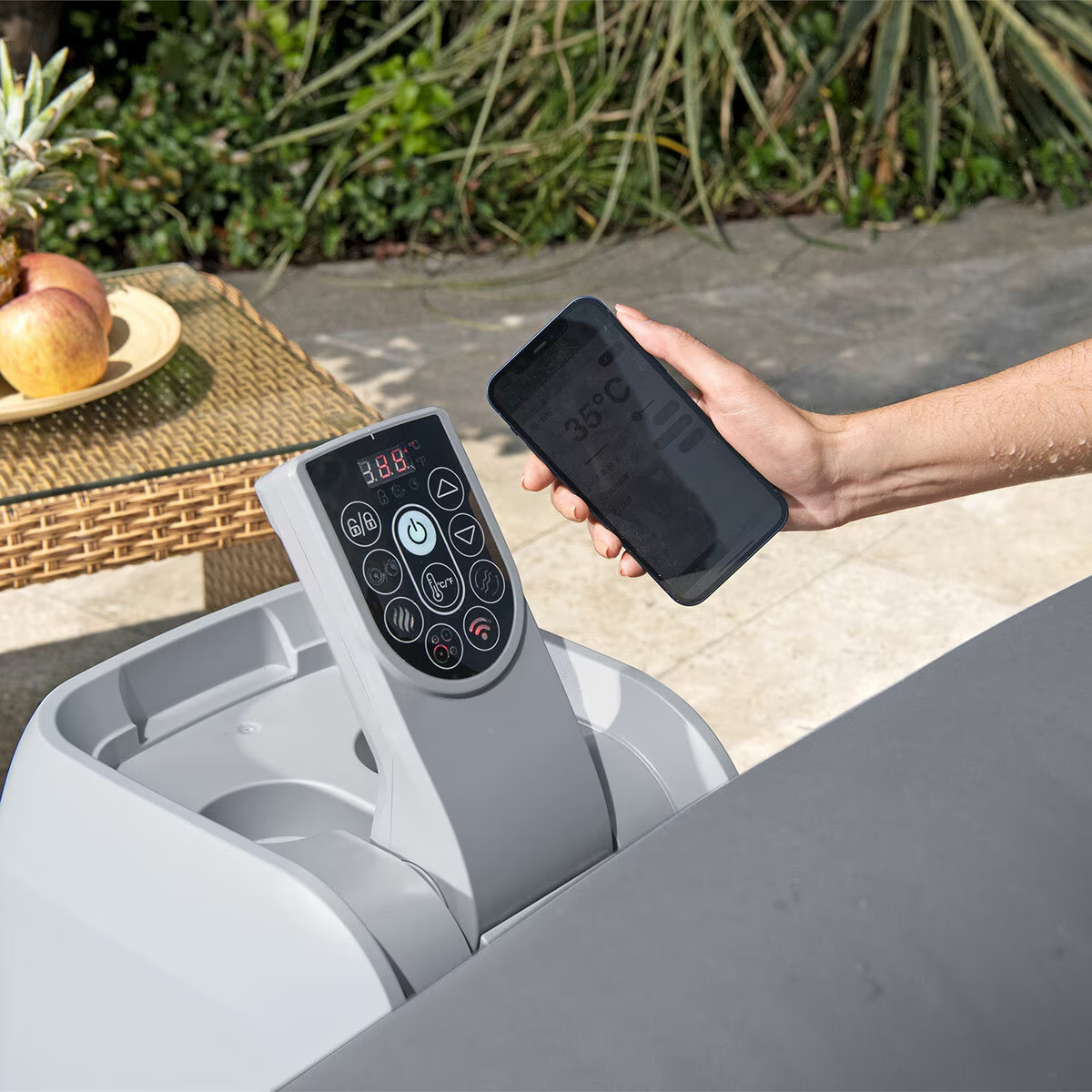 Lay-Z-Spa Coronado EnergySense Square Spa Smart AirJet 6 **