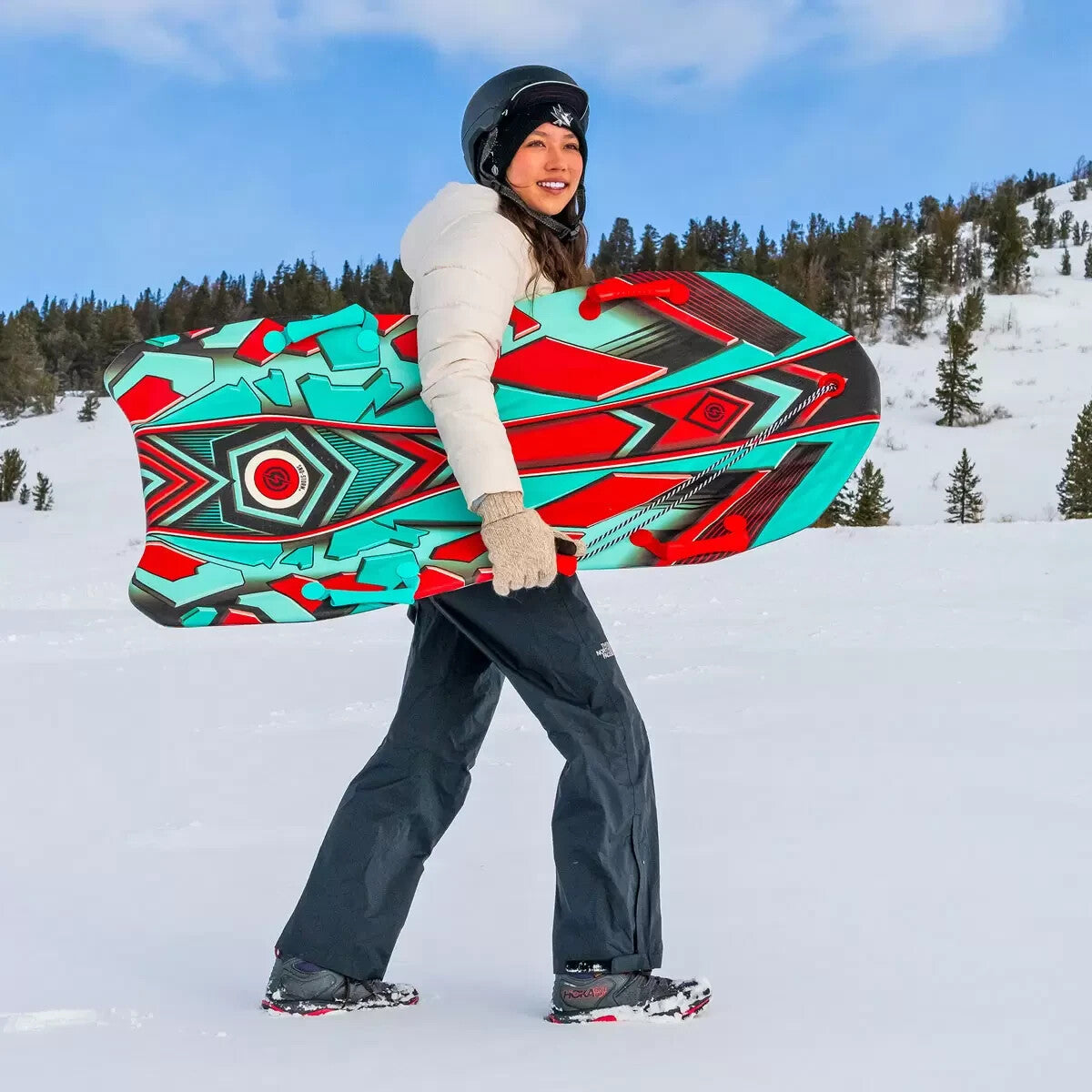 Sno-Storm 2 Seater Vipernex Snow Sled in Red 50" (127 cm)
