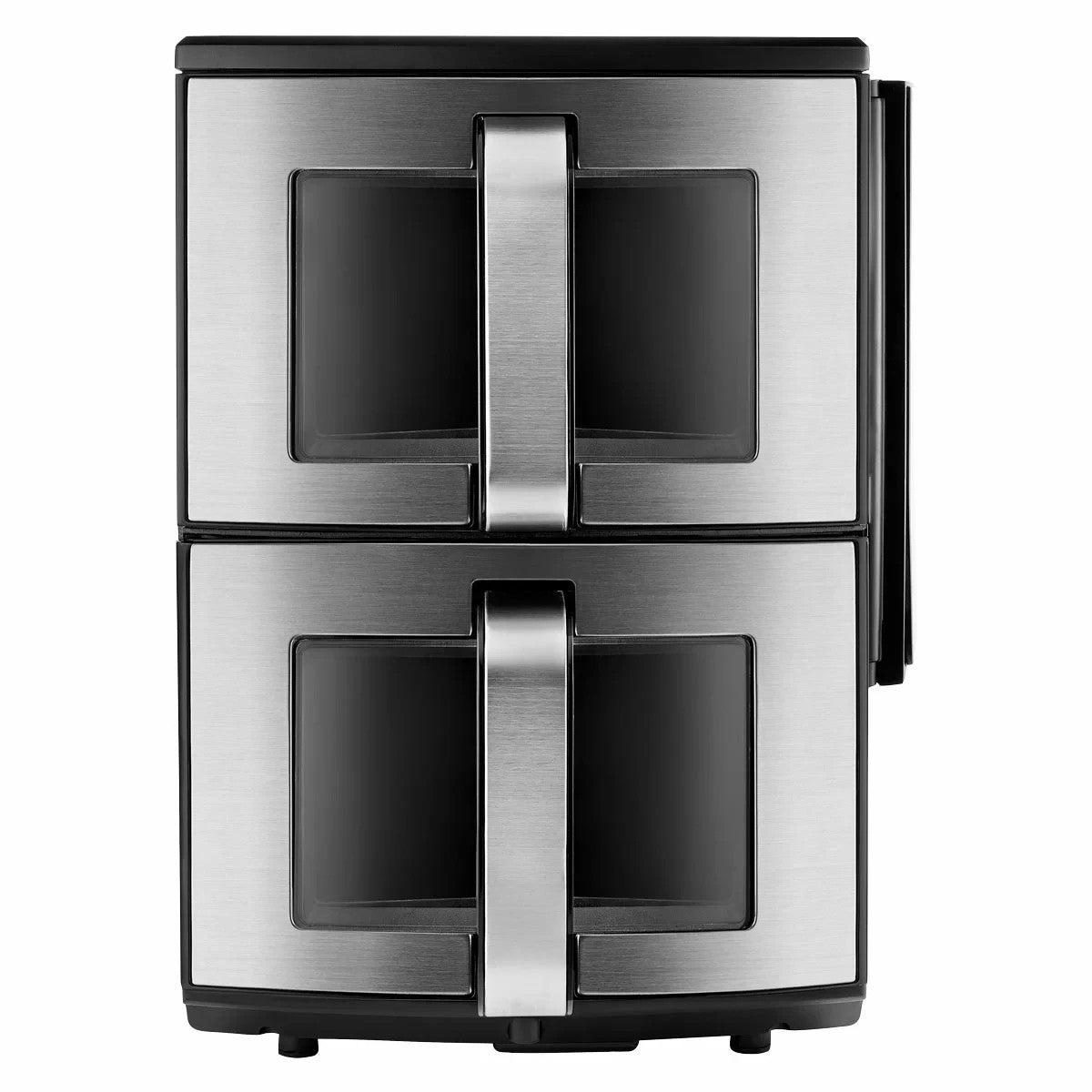 Gourmia GAF1180 Double Decker Air Fryer 10.4L | Dual 5.2L Baskets. Box open