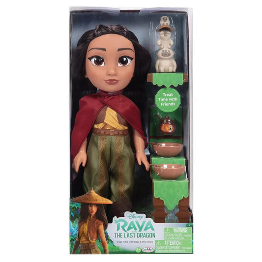 Disney Doll Adventure  Raya and the last Dragon + The Ongis 15.4 Inch (39.1 cm)