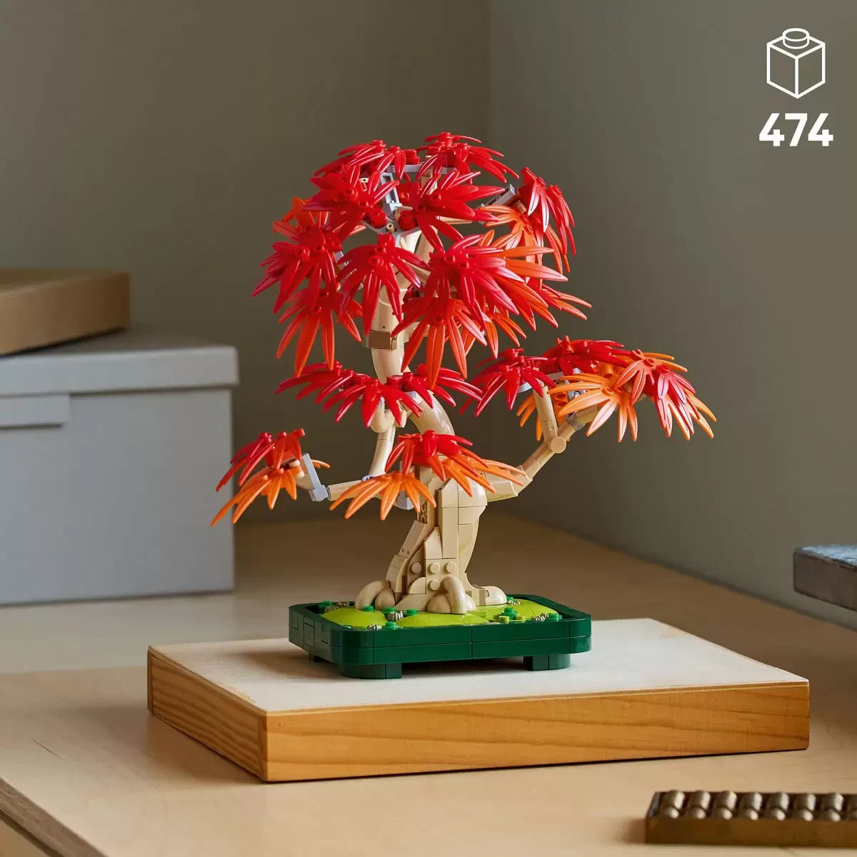 LEGO Botanicals Japanese Red Maple Bonsai Tree Model 10348