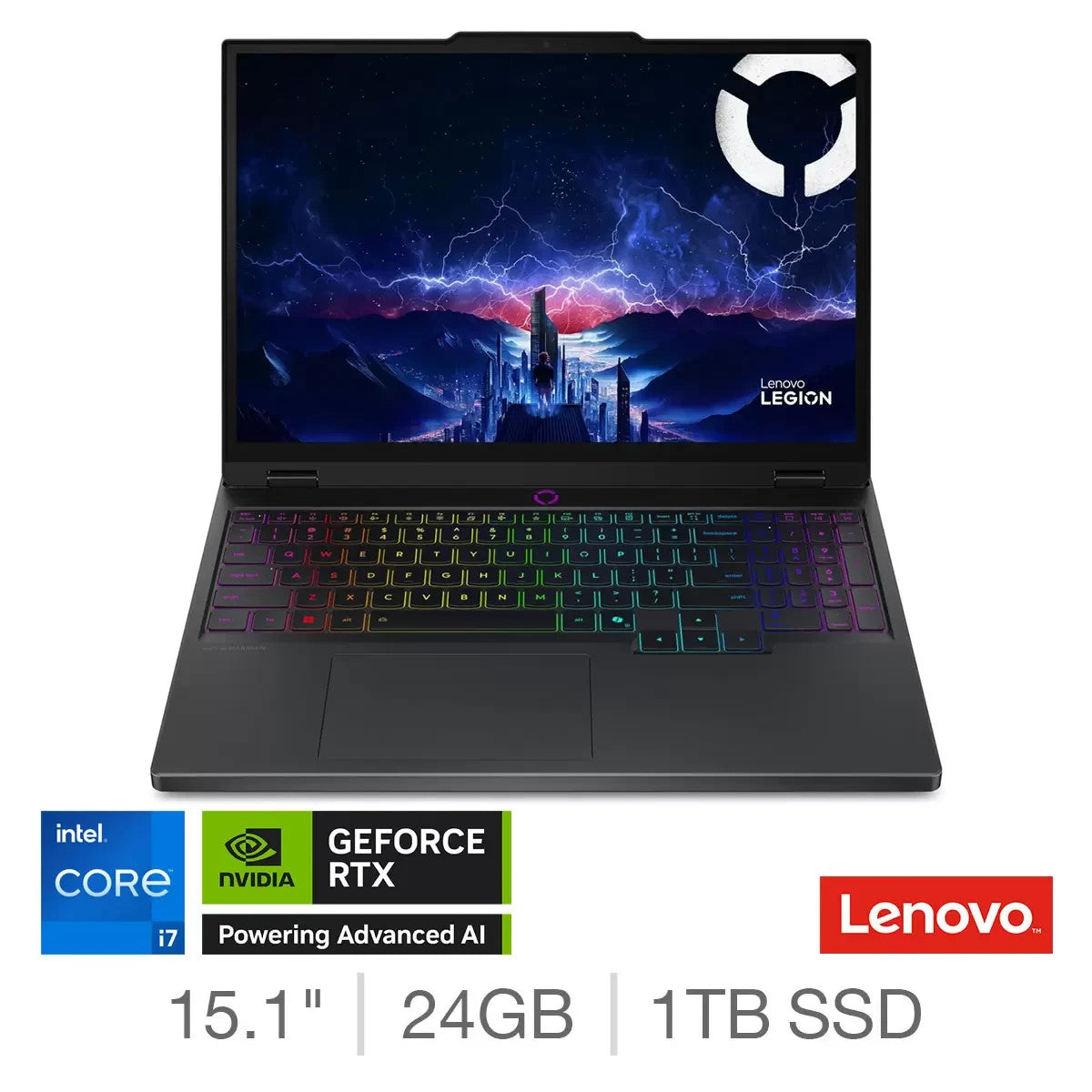 Lenovo Legion 5 Core i7 24GB RAM 1TB SSDRTX 5070, 15.1" Gaming Laptop 83LY00A5UK