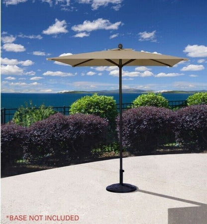 Seasons Sentry 6 x 6ft Square Market Umbrella Dove & Indigo Colours New SALE