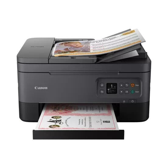 Canon PIXMA TS7450i Series Wireless Colour 3-in-One Inkjet Photo Printer, Black