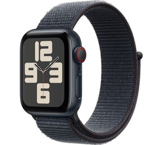 APPLE Watch SE - 44 mm Midnight Aluminium Case with Ink Sport Loop GPS VAT