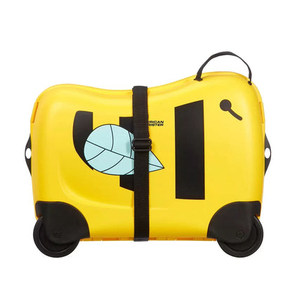 American Tourister Funrider Ride On Kids Hardside Case Bumble Bee