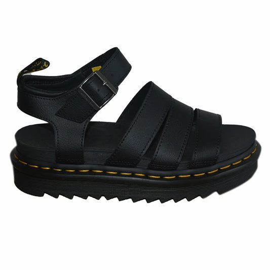 Dr. Martens Women's Blaire Leather Sandal Size 5 - Black